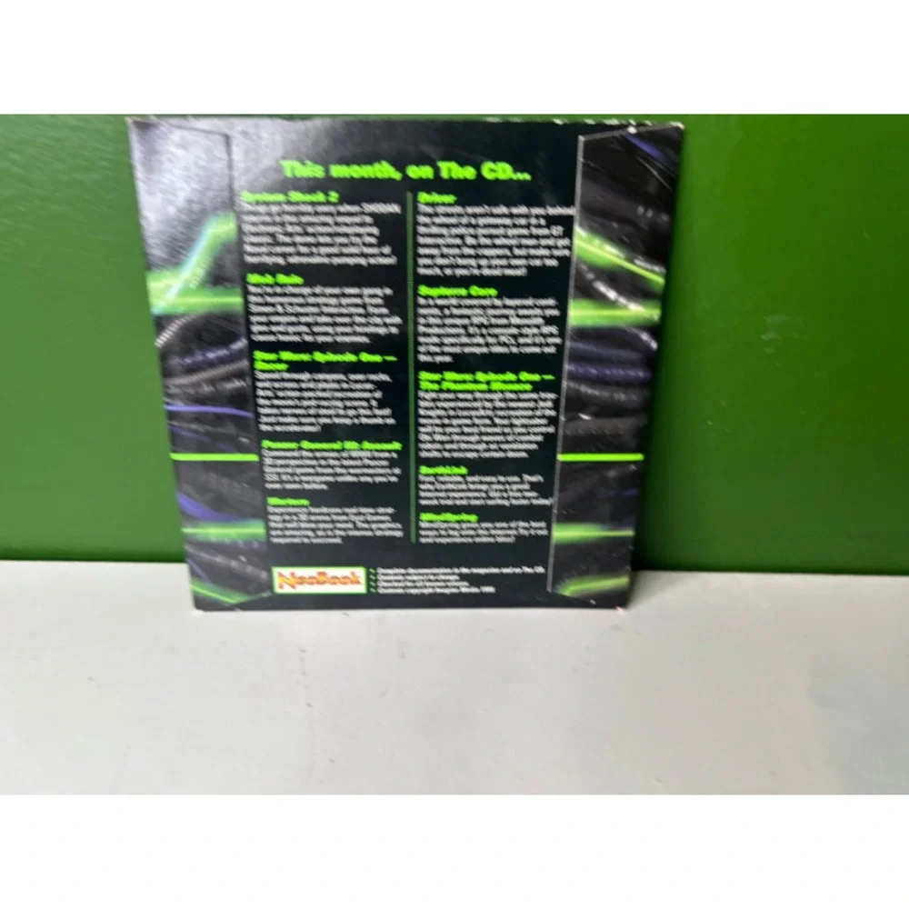 PC Gamer Disc 5.1 Oct 1999 System Shock 2 Demo Star Wars Driver PC CDROM Vintage